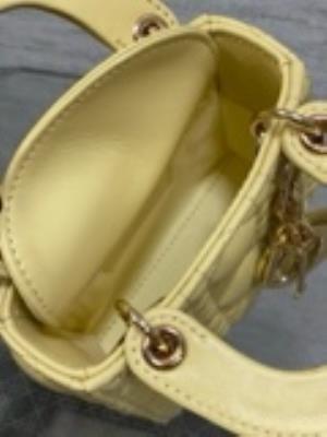 wholesale quality micro lady dior bag lemon